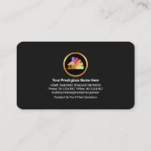 Creative Home Brush Lijst Painter Visitekaartje (Achterkant)