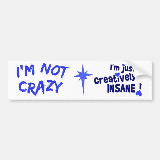 Creative-indianbumpersticker Bumpersticker (Voorkant)
