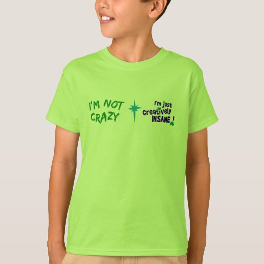 Creative Insane T-shirt (Voorkant)
