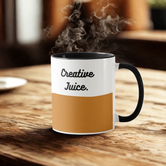 Creative Juice Mug – Funny Coffee Cup for Artists