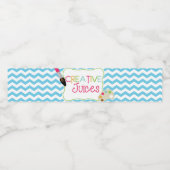 Creative Juices Waterflesetiket Waterfles Etiket (Enkel label)