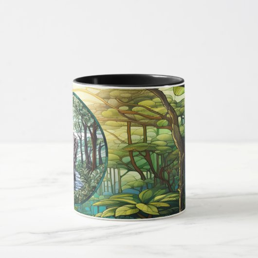 Creative Jungle Mug par Nickys Art (Centre)