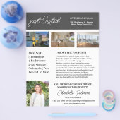 Creative Just Listing Real Estate Agent Flyer (Enkel)