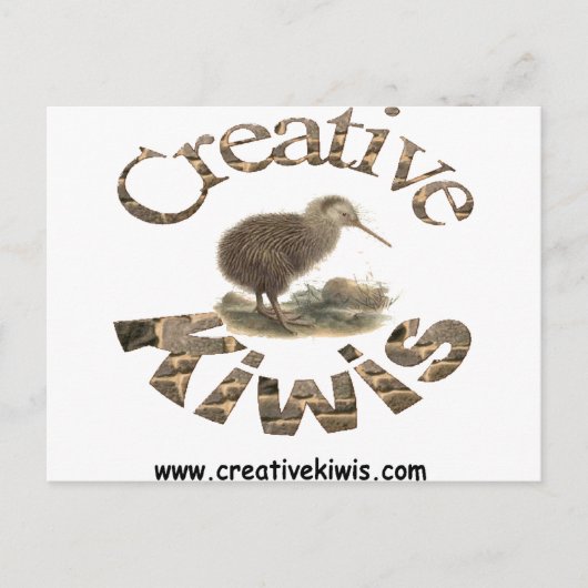Creative Kiwis 1 Briefkaart (Voorkant)