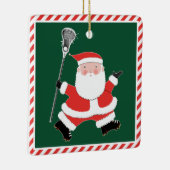 Creative Lacrosse Christmas Collectible Keramisch Ornament (Rechts)