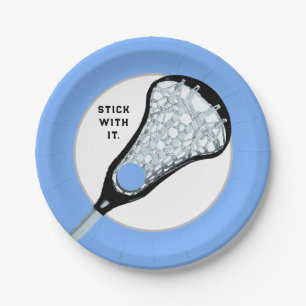 Creative Lacrosse Party Papieren Bordje