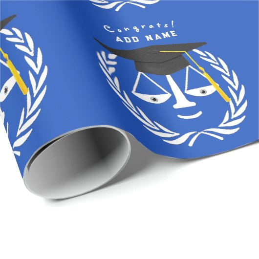 Creative Law School Afstuderen Gift Cadeaupapier (Rol Hoek)