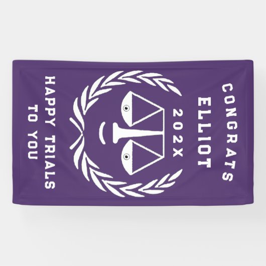 Creative Law School Afstuderen Spandoek (Horizontaal)