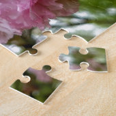 Creative light roze boombloem puzzel (Zijkant)
