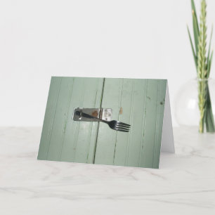 "Creative Lock"-bedankkaart Kaart