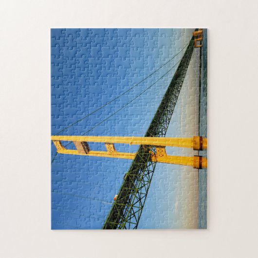 Creative Mackinaw Bridge eau photo jigsaw puzzle (Vertical)