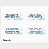 Creative Memories Ind Advisor Ovale Sticker (Vel)