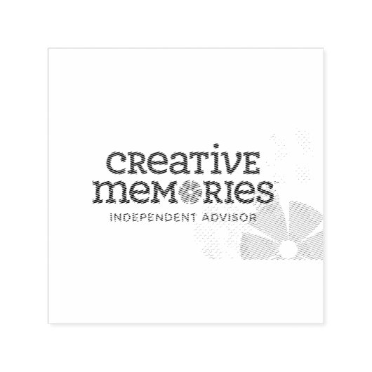 Creative Memories Ind Advisor Zelfinktende Stempel (Design)