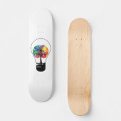 Creative Mind Schaats Deck Skateboard (Voorkant)