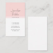 Creative minimalist Luxury Design Professional Visitekaartje (Voorkant / Achterkant)