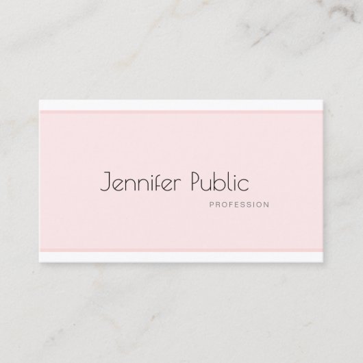 Creative modern design stijlvolle, professionele v visitekaartje (Voorkant)