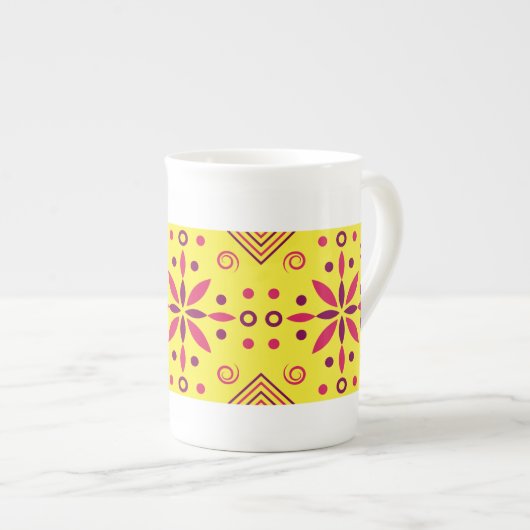Creative modern designed Mug Porselein Kop (Voorkant rechts)
