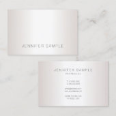 Creative Modern Minimalist Design Trendy Salon Visitekaartje (Voorkant / Achterkant)