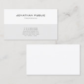Creative Modern Professional Simple Sjabloon Top Visitekaartje (Voorkant / Achterkant)
