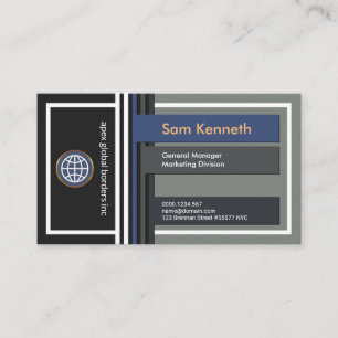 Creative Modern Signboard Placards Marketing Visitekaartje