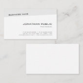 Creative Modern Simple Sjabloon Professional Top Visitekaartje (Voorkant / Achterkant)