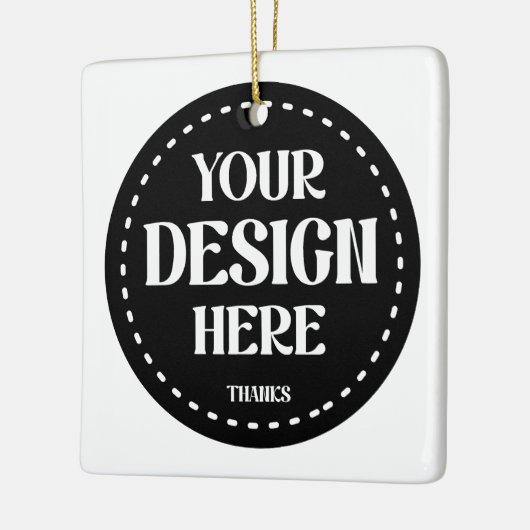 Creative, modern, sleek & imaginative keramisch ornament (Links)