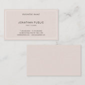 Creative modern, stijlvol design met professionele visitekaartje (Voorkant / Achterkant)