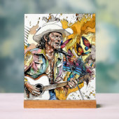 Creative Music Mozaïek 8x10 Prints Acryl Bord (Neutraal)