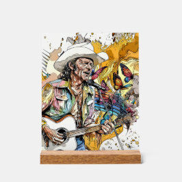 Creative Music Mozaïek 8x10 Prints Acryl Bord