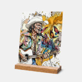 Creative Music Mozaïek 8x10 Prints Acryl Bord (Hoek)