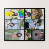 Creative Nine Image Keepsake Photo Puzzle (Horizontal)