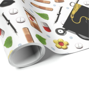 Creative Nurse Afstuderen Gift Cadeaupapier