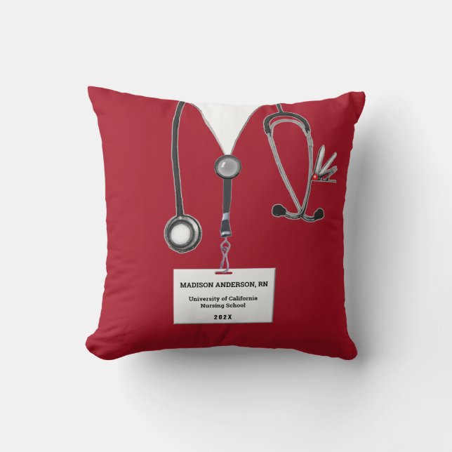 Creative Nurse Afstuderen Gift Kussen (Voorkant)