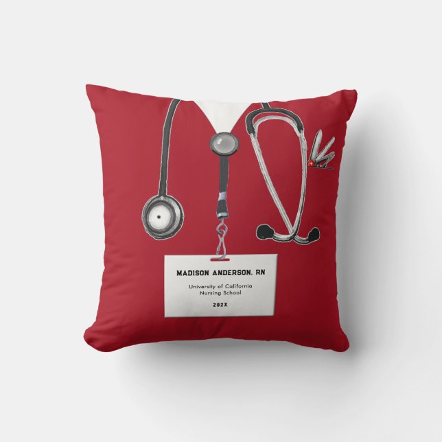 Creative Nurse Afstuderen Gift Kussen (Voorkant)