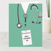 Creative Nurse Afstuderen Kaart (Voorkant)