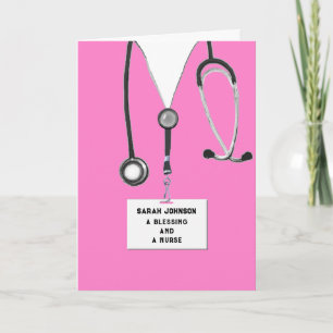 Creative Nurse Afstuderen Kaart