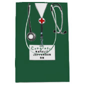Creative Nurse Afstuderen Medium Gift Bag Medium Cadeauzakje (Voorkant)