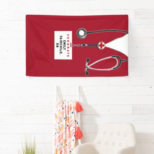 Creative Nurse Afstuderen Spandoek (Insitu)