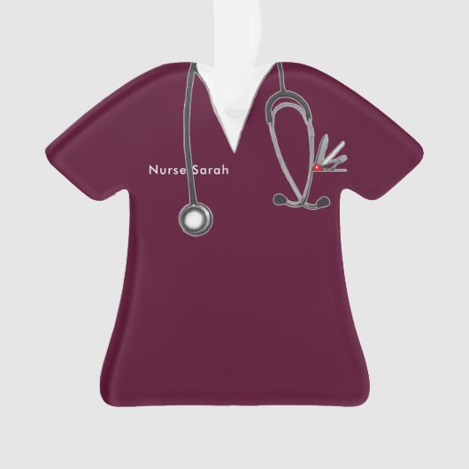 Creative Nurse Collectible Ornament (voorkant)