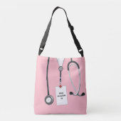 Creative Nurse Gift Crossbody Bag Crossbody Tas (Achterkant)