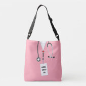 Creative Nurse Gift Crossbody Bag Tas (Achterkant)