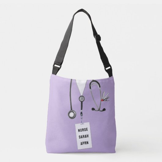Creative Nurse Gift Crossbody Tas (Voorkant)