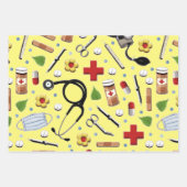 Creative Nurse Gift Inpakpapier Vel (Voorkant 3)