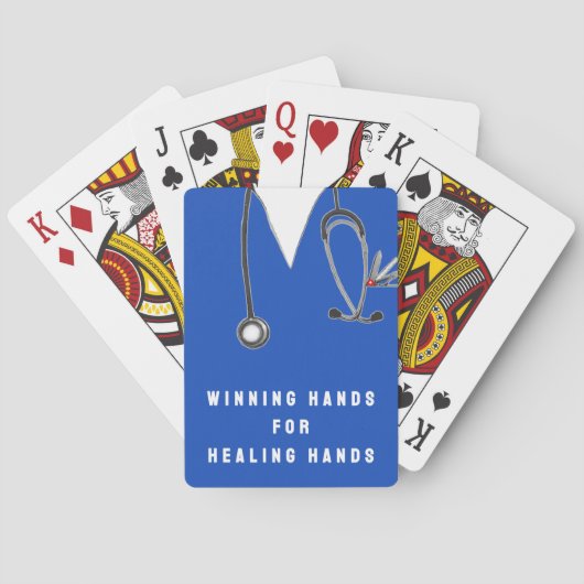 Creative Nurse Pokerkaarten (Achterkant)