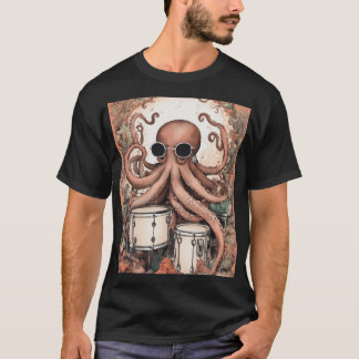 Creative Octopus T-shirt Design