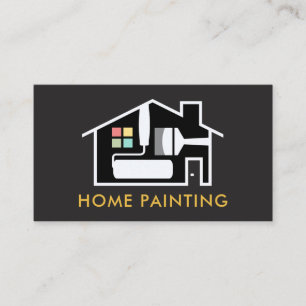 Creative Paint Brush Home Lijst Visitekaartje