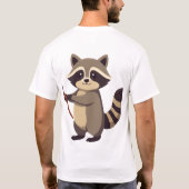 Creative Paintbrush Sticker T-Shirt Design (Dos)