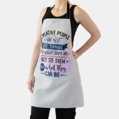 Creative People citeert Word Art Schort (Insitu)