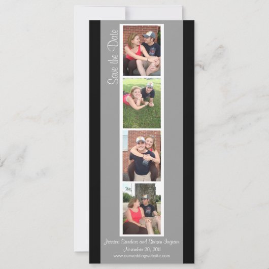 Creative Photo Booth Save the Date (Voorkant)