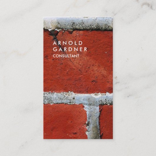 Creative Plain Green Botanic Trendy Consultant Visitekaartje (Voorkant)